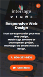 Mobile Screenshot of intersage.com